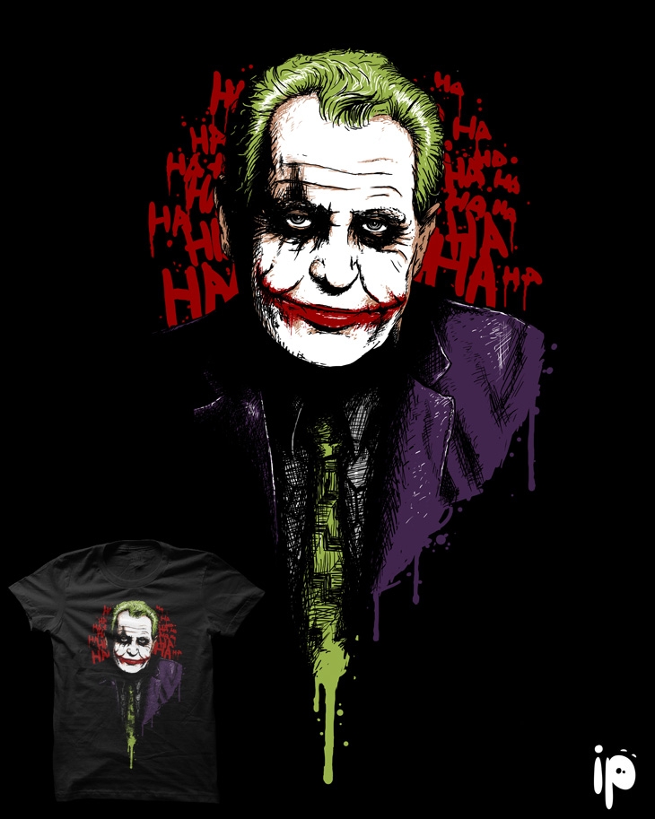 Projekt: Potisk trička - Joker Zeman