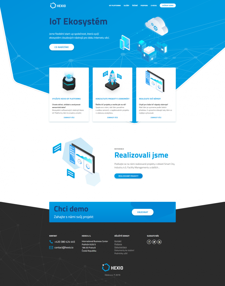 Projekt: Hexio.io