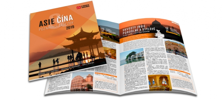 Projekt: Katalog CK China Tours 2019