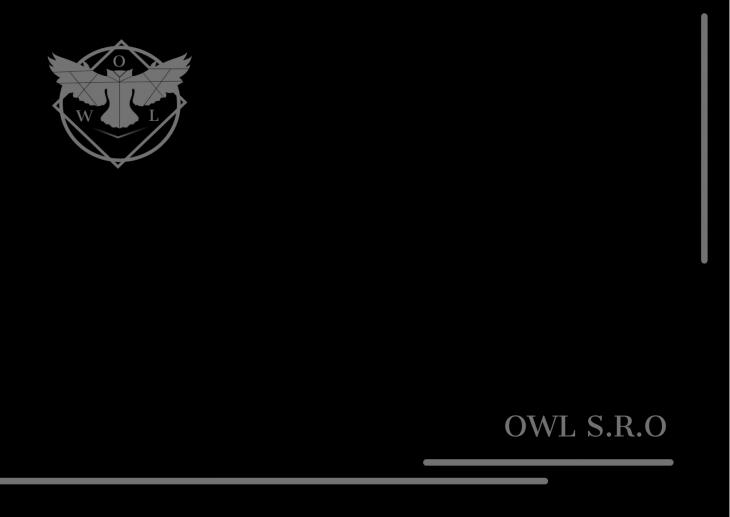 Projekt: vizitka owl