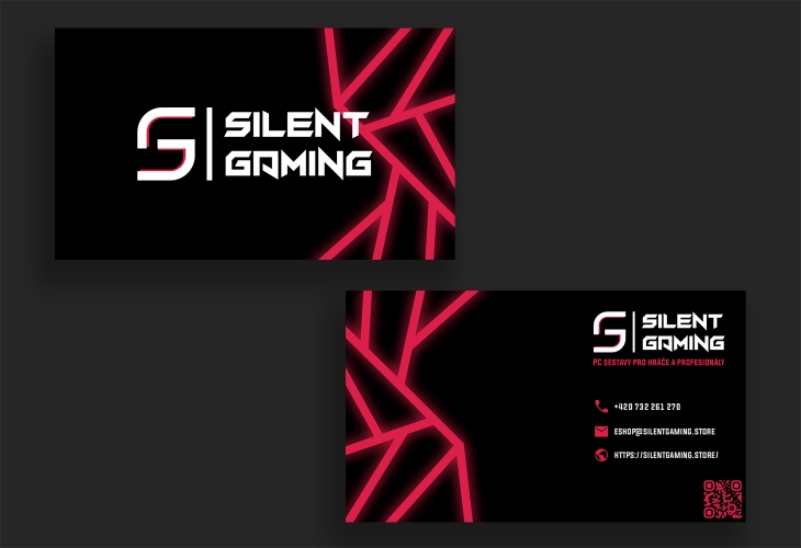 Projekt: SilentGaming vizitka