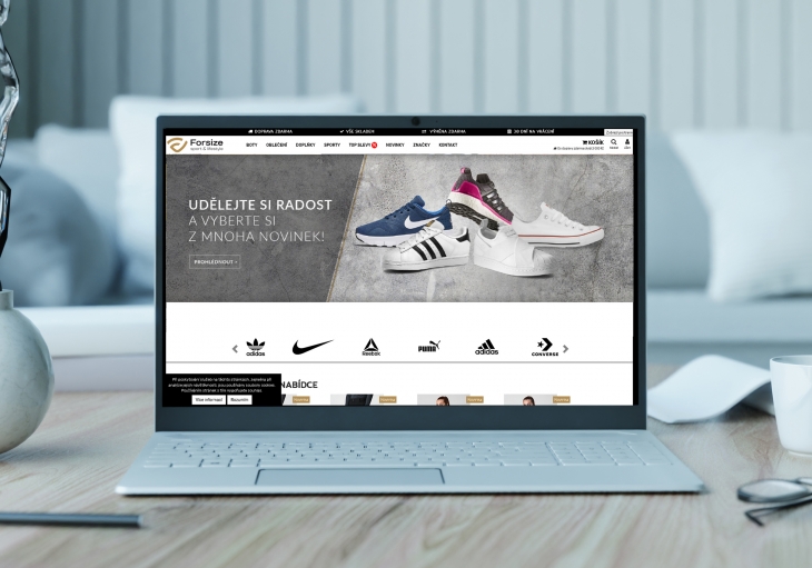 Projekt: Banner pro eshop FORSIZE