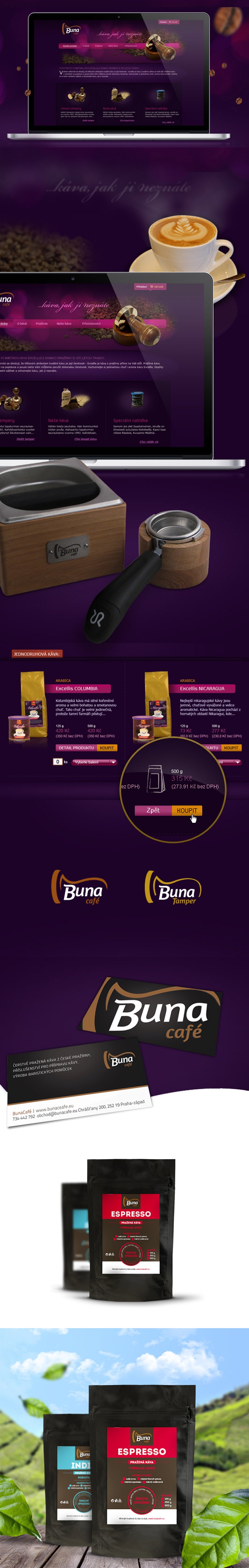 Projekt: Bunacafé | webdesign