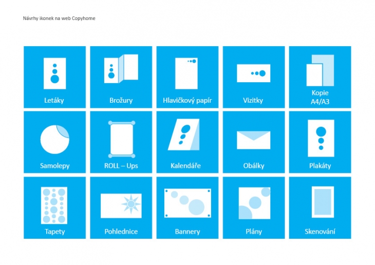 Projekt: Ikonky na web Copyhome