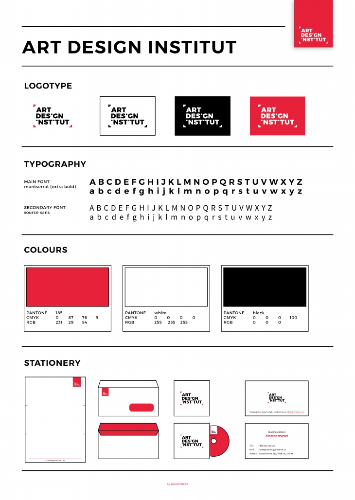 Projekt: Logotyp - Art design institut