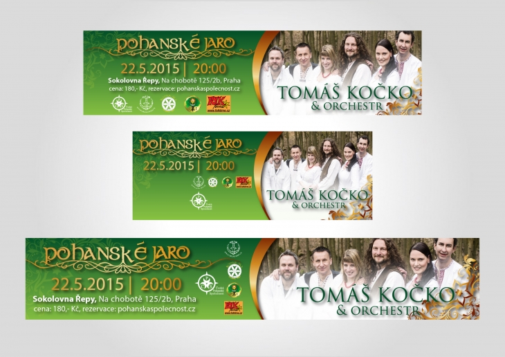 Projekt: Bannery soc. sítě koncert Tomáš Kočko