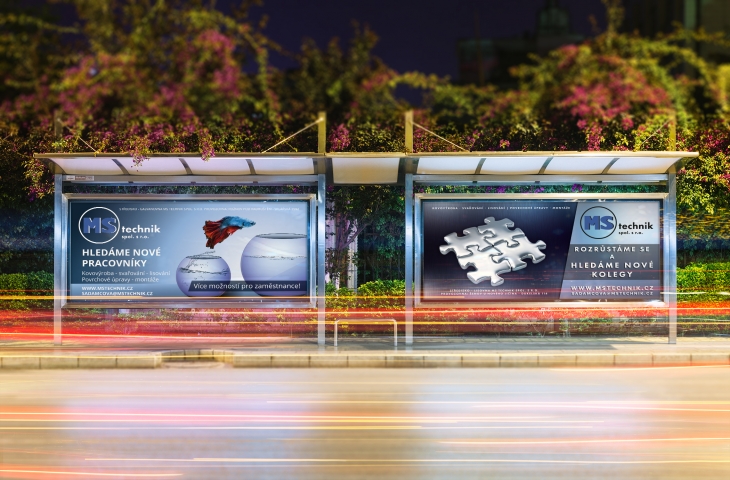 Projekt: Sada billboardů pro MS Technik