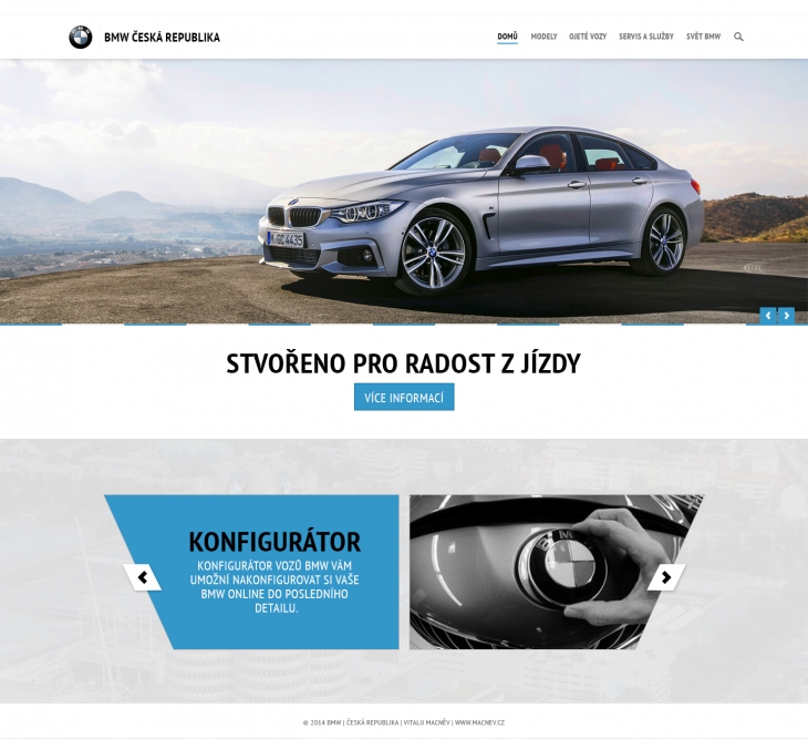 Projekt: Microsite BMW