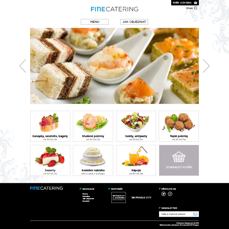 Projekt: FINE CATERING