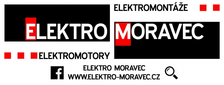 Projekt: Elektro Moravec - samolepka