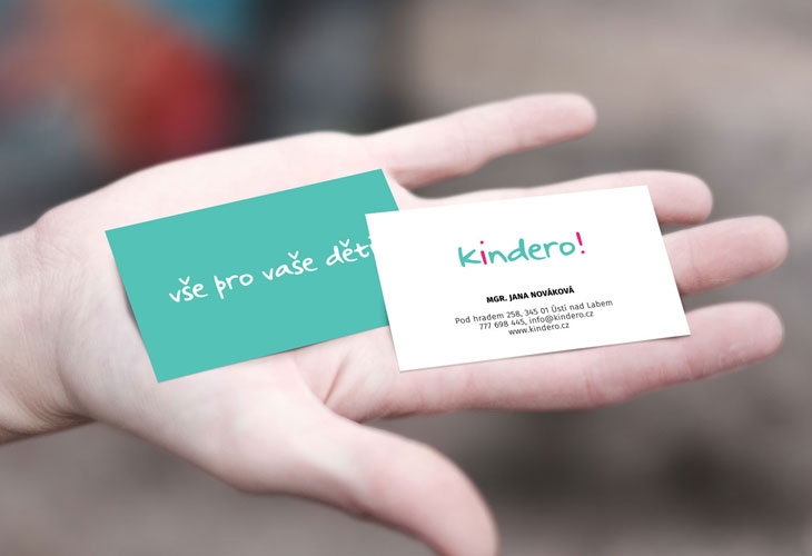 Projekt: Kindero - firemní identita