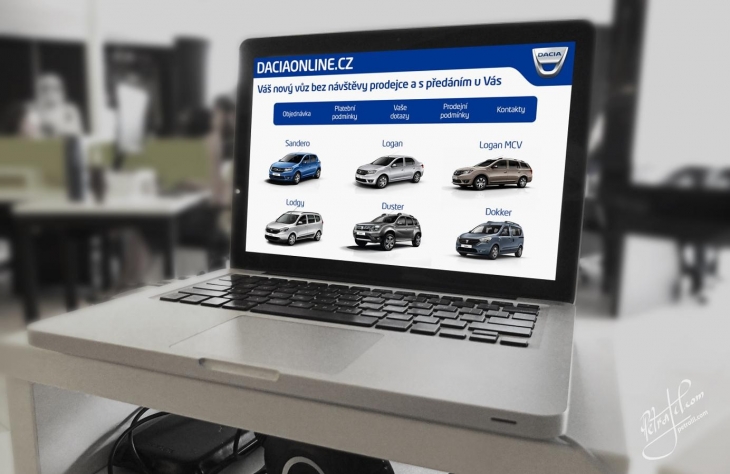Projekt: Eshop Dacia