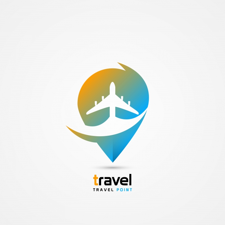 Projekt: Travel point logo