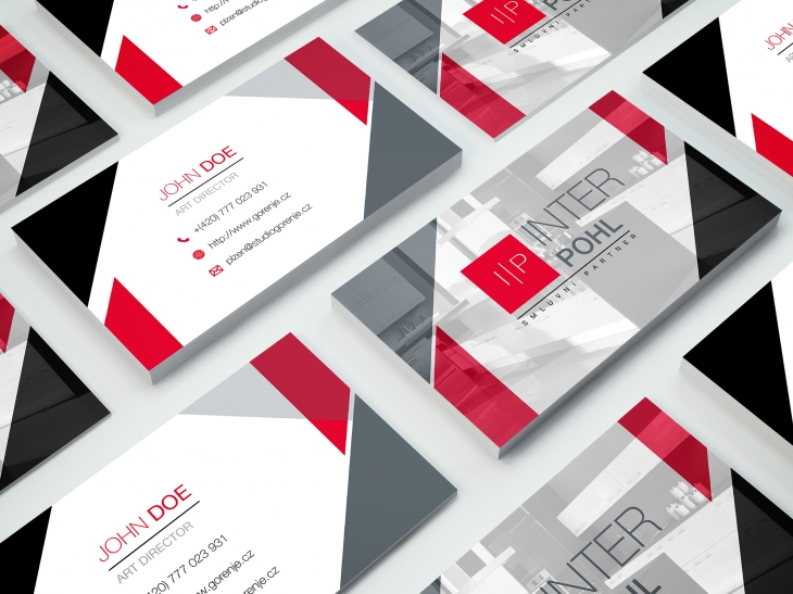 Projekt: Vizitky pro Inter-Pohl