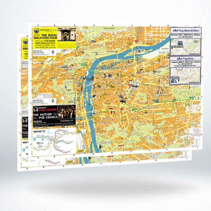 Projekt: Mapa Prahy