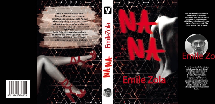 Projekt: Přebal knihy Emile Zola