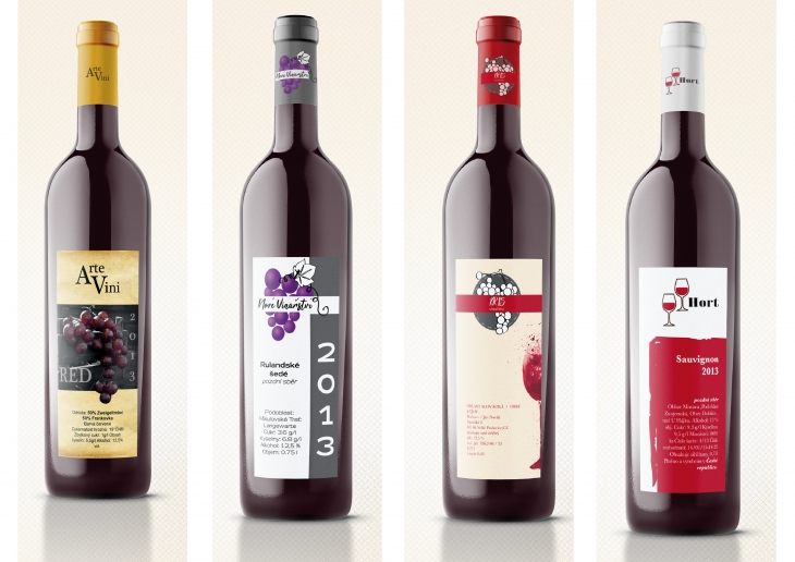 Projekt: Etikety na víno