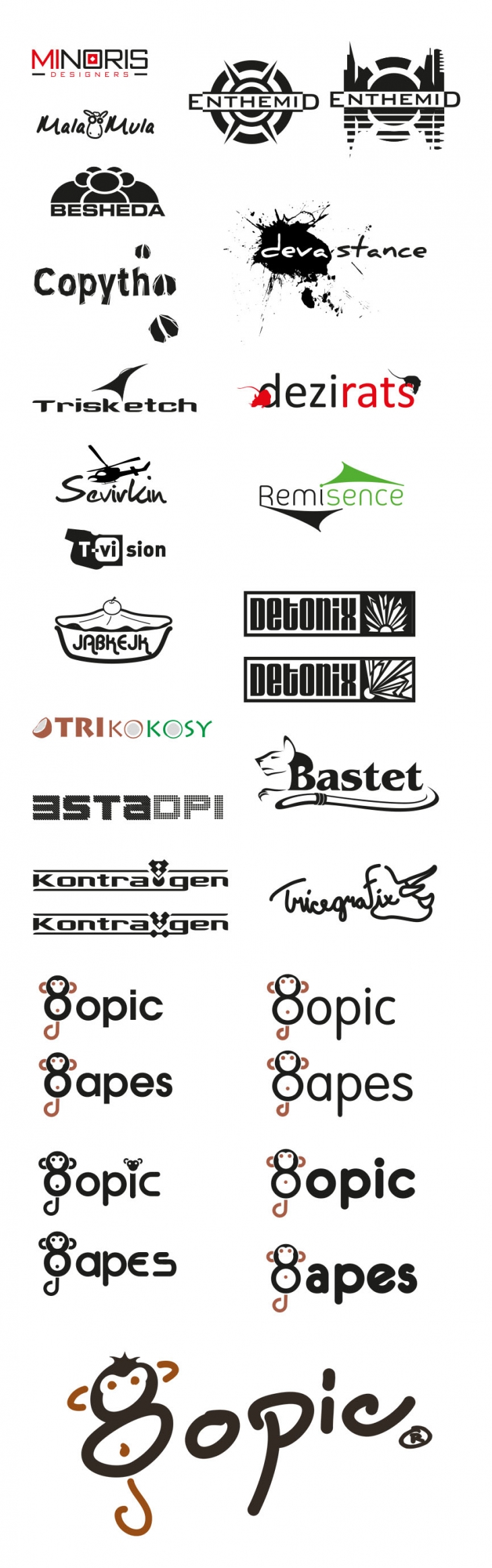Projekt: Logo vlastní textilní značky