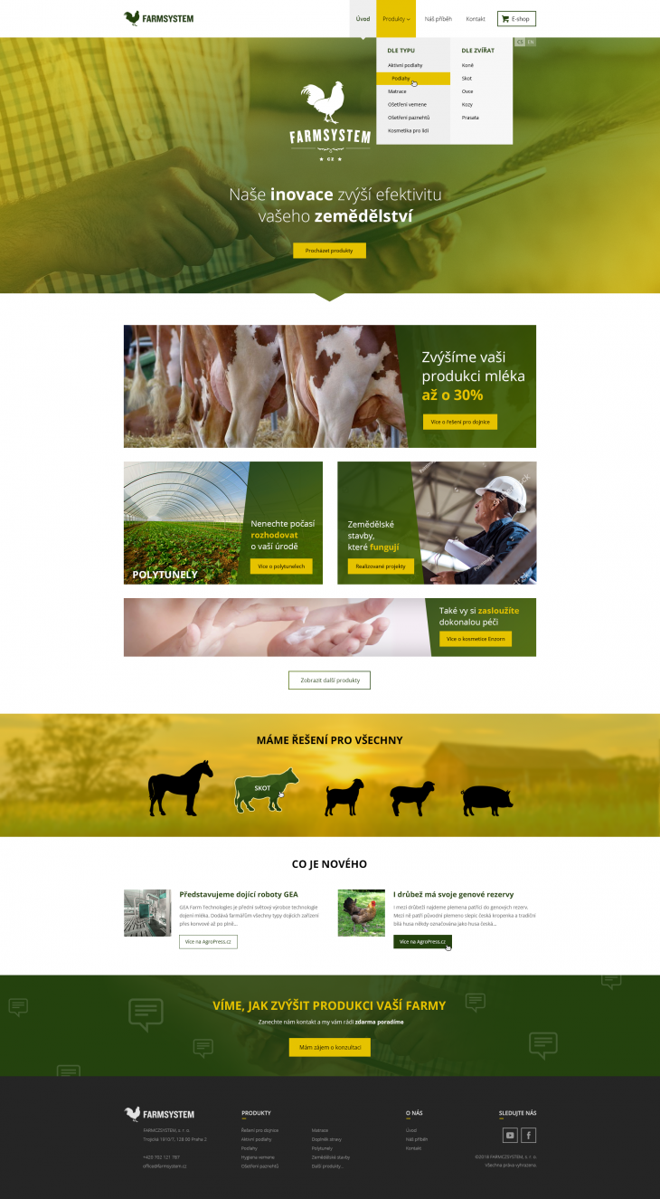 Projekt: Farmsystem