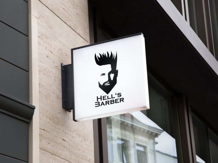 Projekt: Návrh loga Hell's Barber