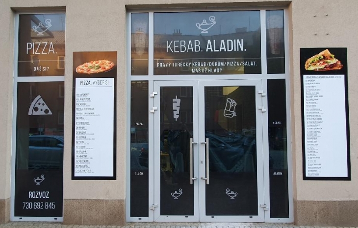 Projekt: Kompletní vizuál KEBAB ALADIN