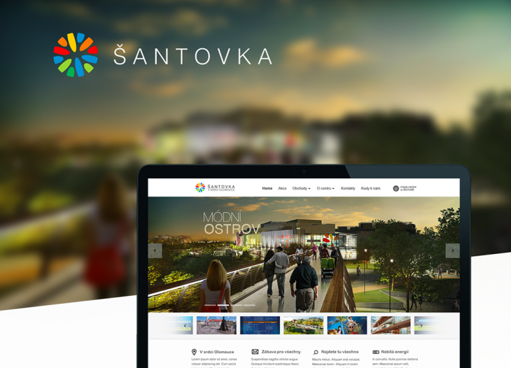Projekt: Webové stránky Šantovka