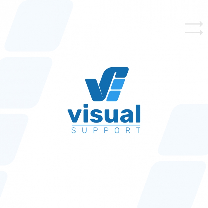 Projekt: Visual support logo
