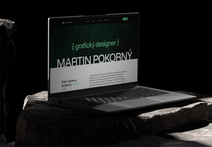 Projekt: POKORNY DESIGN | Martin Pokorný - Grafik a Web des