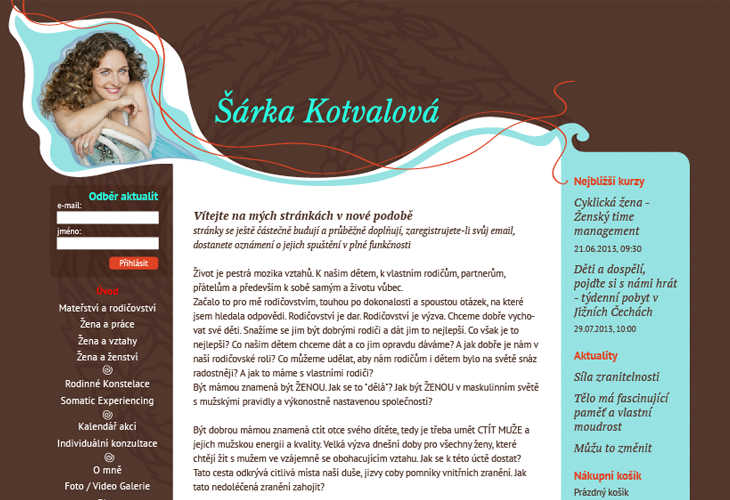 Projekt: Šárka Kotvalová