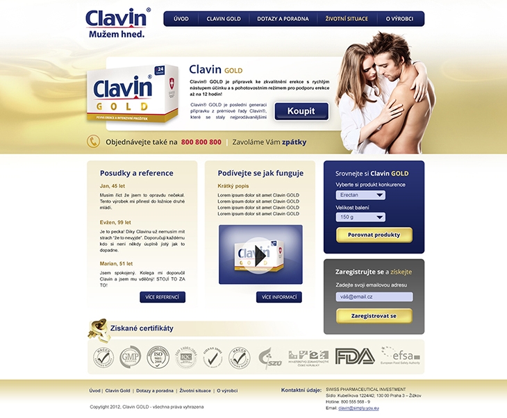 Projekt: Clavin Gold